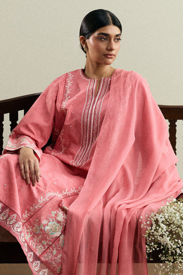 Zara Shahjahan | Pret 26 | Roshni - Luxury Dress - available at Maria Faisal in UK and USA.