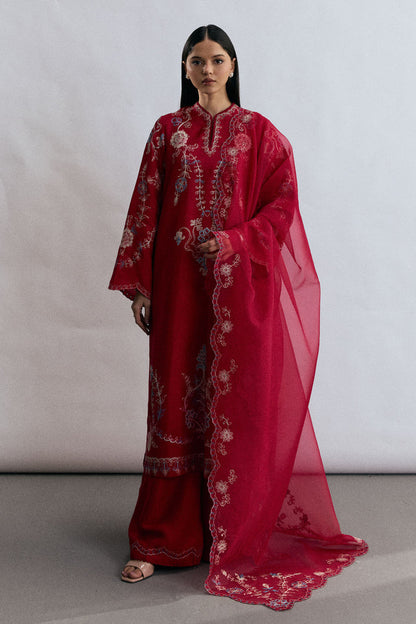 Zara Shahjahan | Festive 26 | Rangrez - Luxury Dress - available at Maria Faisal in UK and USA.