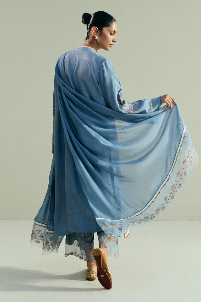 Zara Shahjahan | Pret 26 | CR25P0962A - Luxury Dress - available at Maria Faisal in UK and USA.