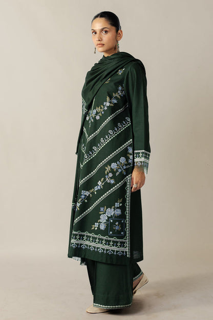 Zara Shahjahan | Pret 26 | Fern - Luxury Dress - available at Maria Faisal in UK and USA.