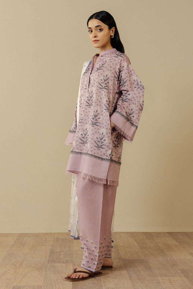 Zara Shahjahan | Coco Prints 26 | Anthea-9A - Casual Dress - available at Maria Faisal in UK and USA.