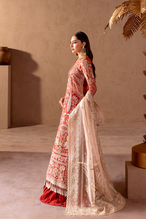 Emaan Adeel | Clay Couture | SOLIN - Formal Dress - available at Maria Faisal in UK and USA.