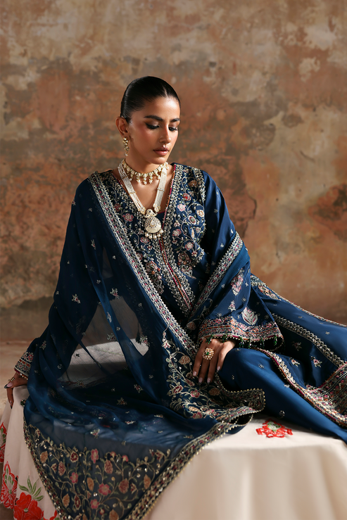 Emaan Adeel | Afsana e Silk | AFSAR - Formal Dress - available at Maria Faisal in UK and USA.