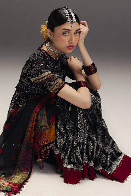 ZaraShahJahan | Zal26 | Surkh Bahar-D1 - Festive Dress - available at Maria Faisal in UK and USA