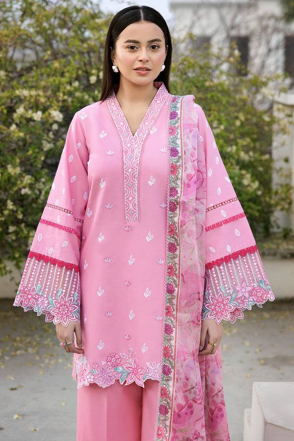 Farasha | Summer Weaves Embroidered Lawn | Soft Mist by Maria Faisal - Registered Vendor of : Farasha - type : Ladies Clothes - 100% original wedding dresses