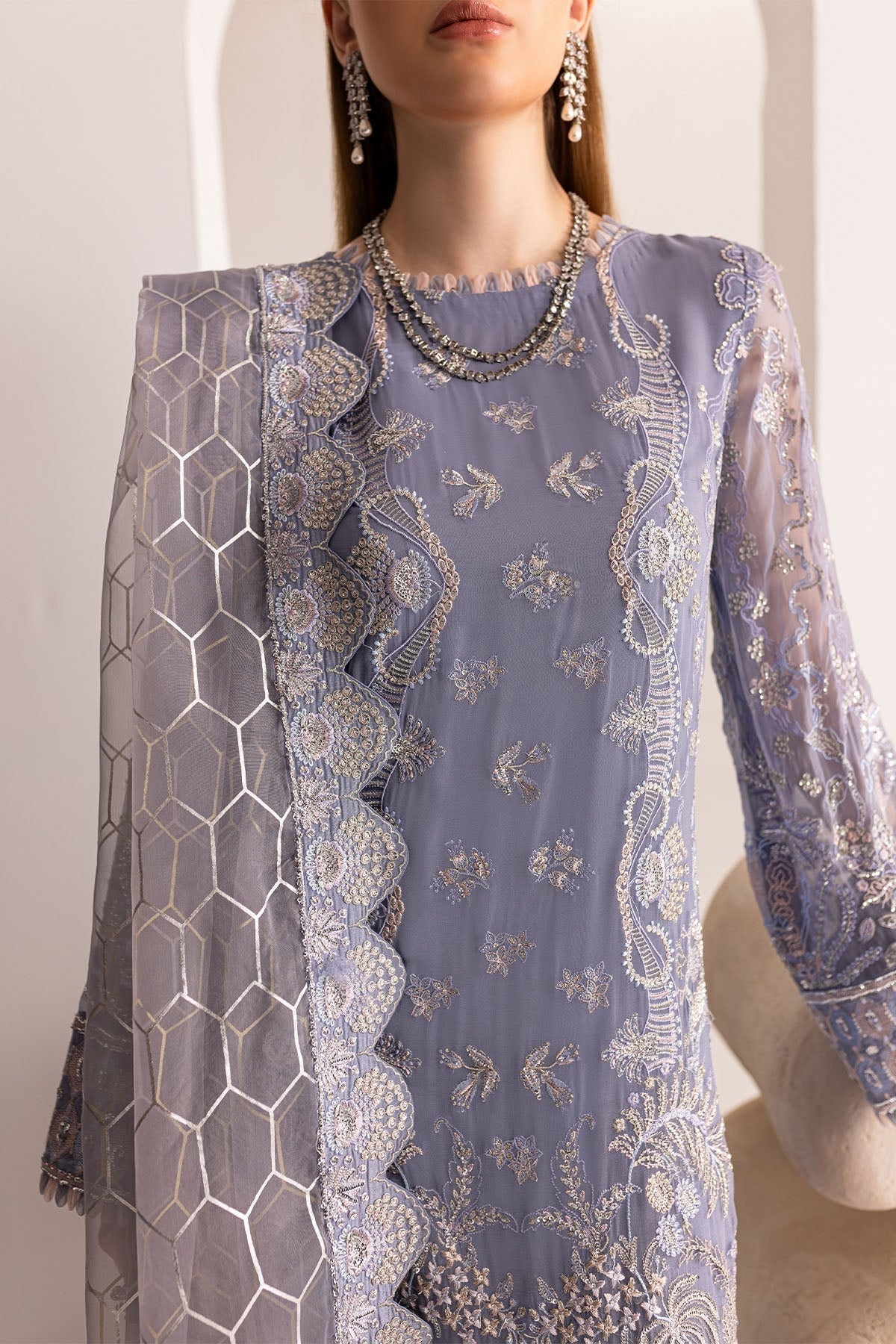 Nureh | Fancy Formals | NP-518 - Ladies Clothes - Maria Faisal