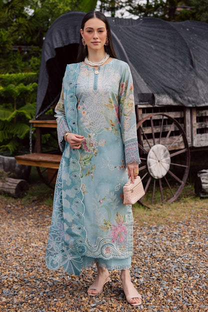 Nureh | Gardenia Lawn 26 | NSG-209 - Dress - available at Maria Faisal in UK and USA.