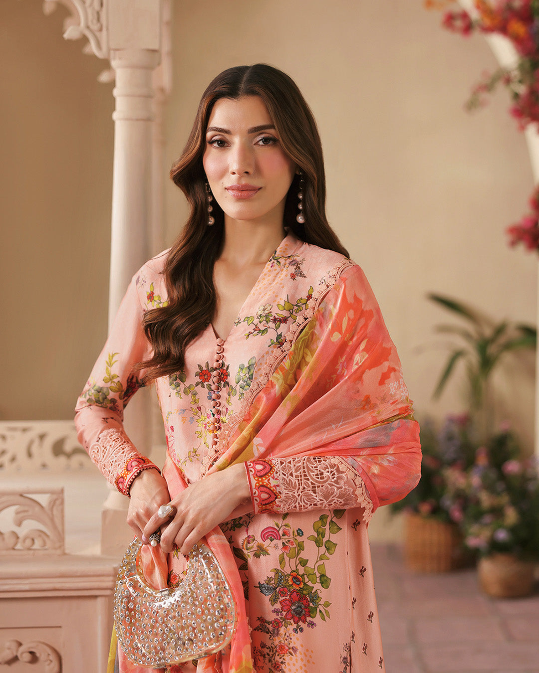 Faiza Saqlain | Serina Luxe | Anfel - Formal Dress - available at Maria Faisal in UK and USA.