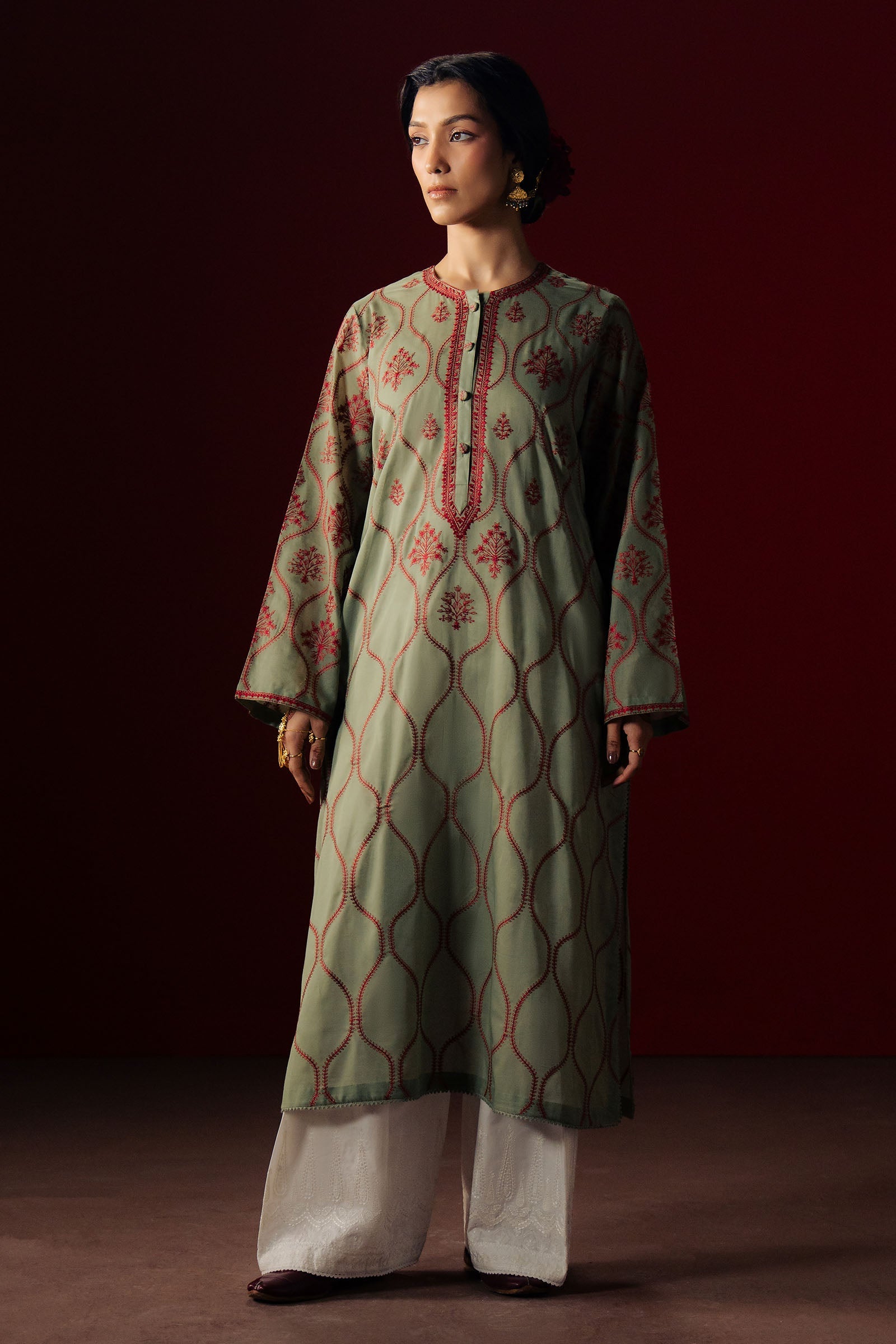 ZaraShahJahan | SS26 | Nishat - Festive Dress - available at Maria Faisal in UK and USA