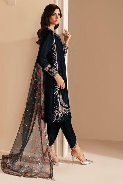 Jazmin | Velvet Edit 24 | VF-2021 - Ladies Clothes - Maria Faisal