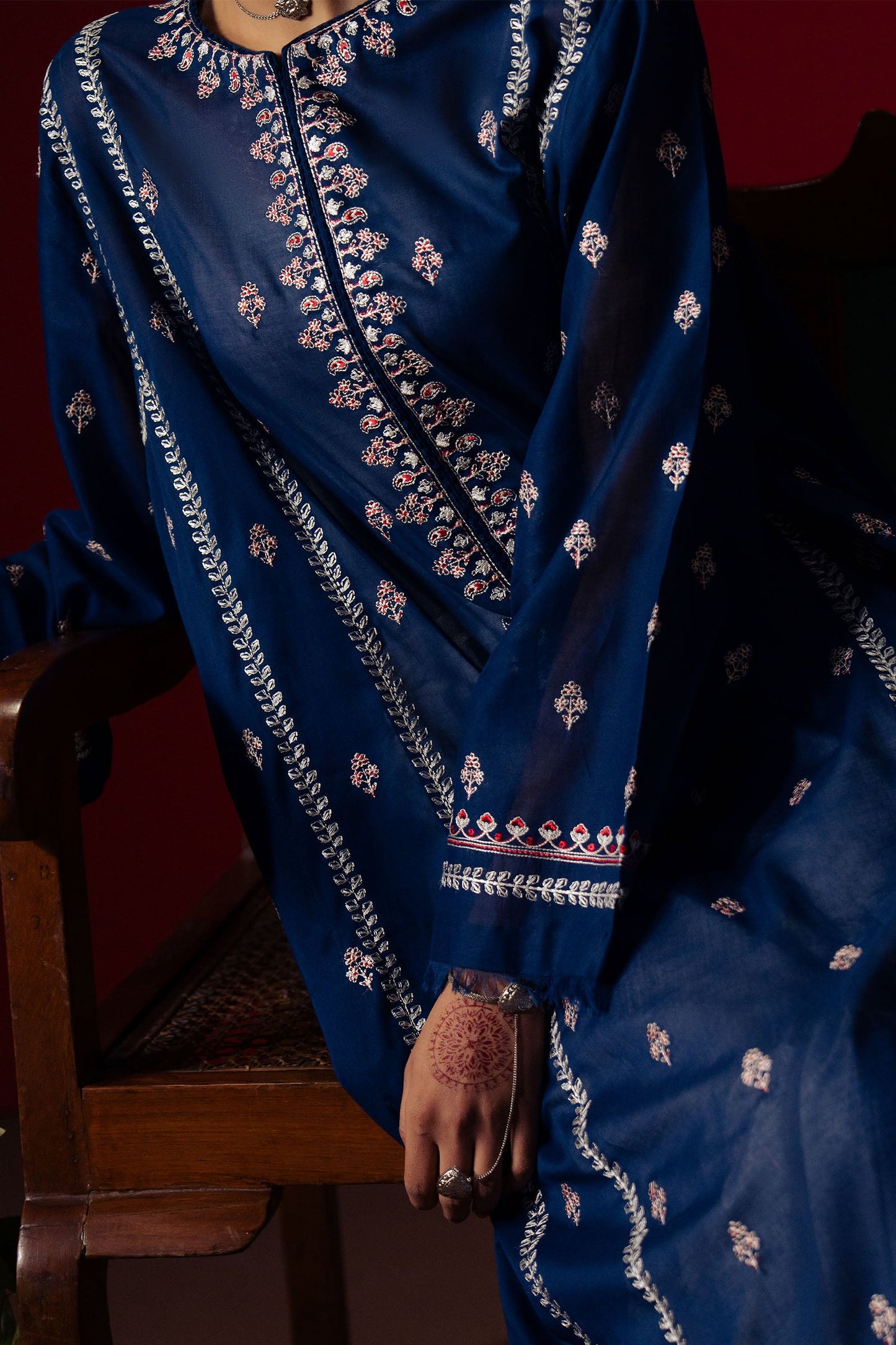 ZaraShahJahan | SS26 | Shaheen - Festive Dress - available at Maria Faisal in UK and USA