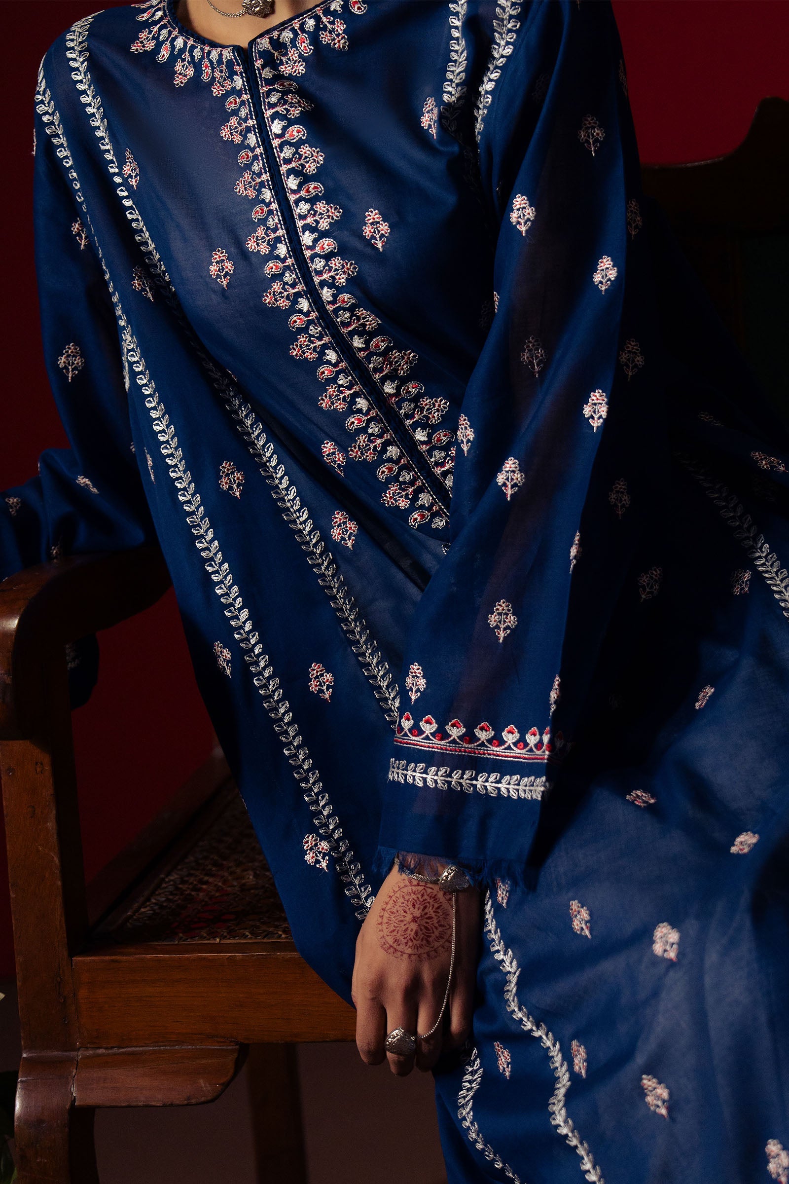 ZaraShahJahan | SS26 | Shaheen - Festive Dress - available at Maria Faisal in UK and USA