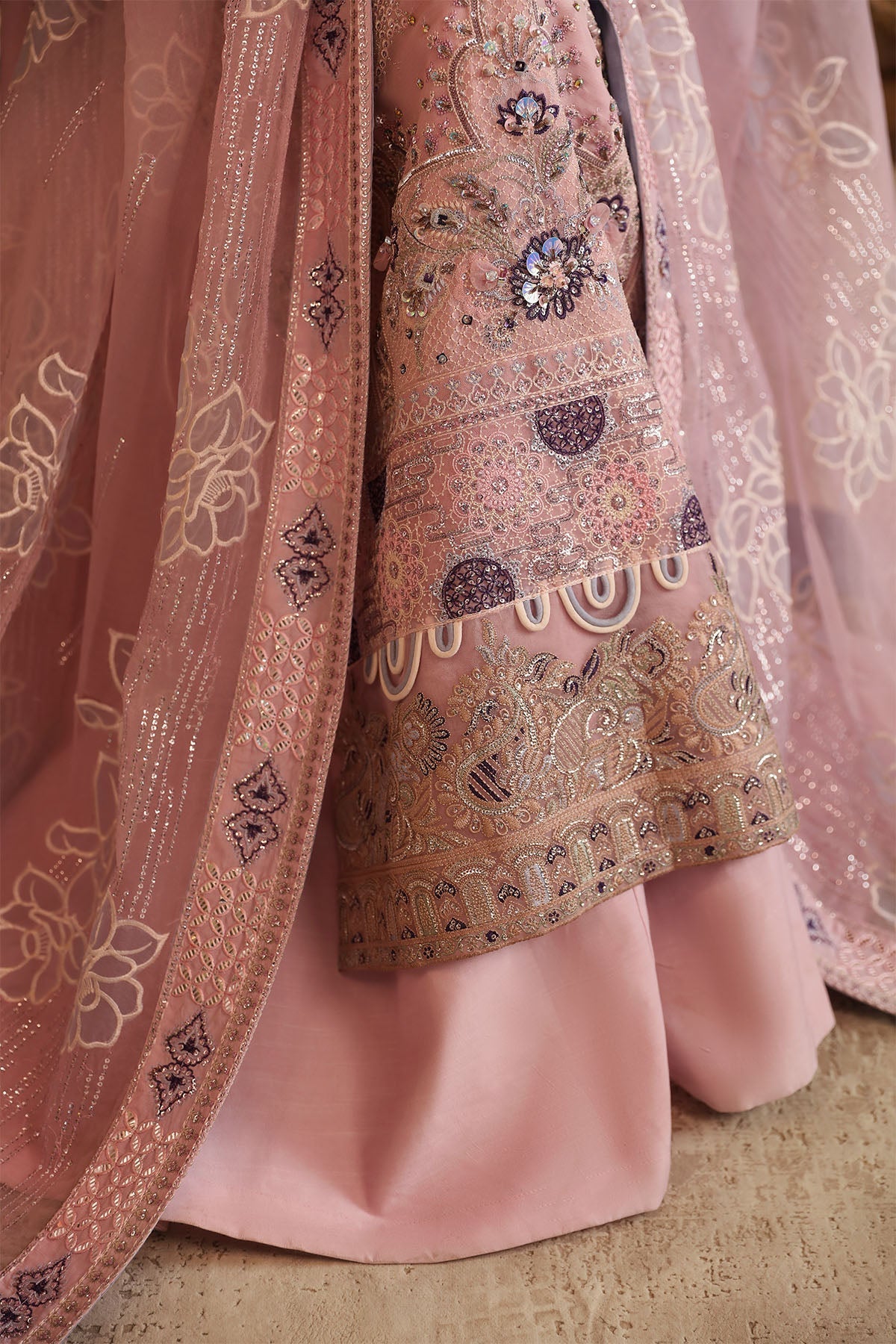 Nureh | Jhoomro Wedding Formals | NL-69 RANIA - Wedding Dress - Maria Faisal