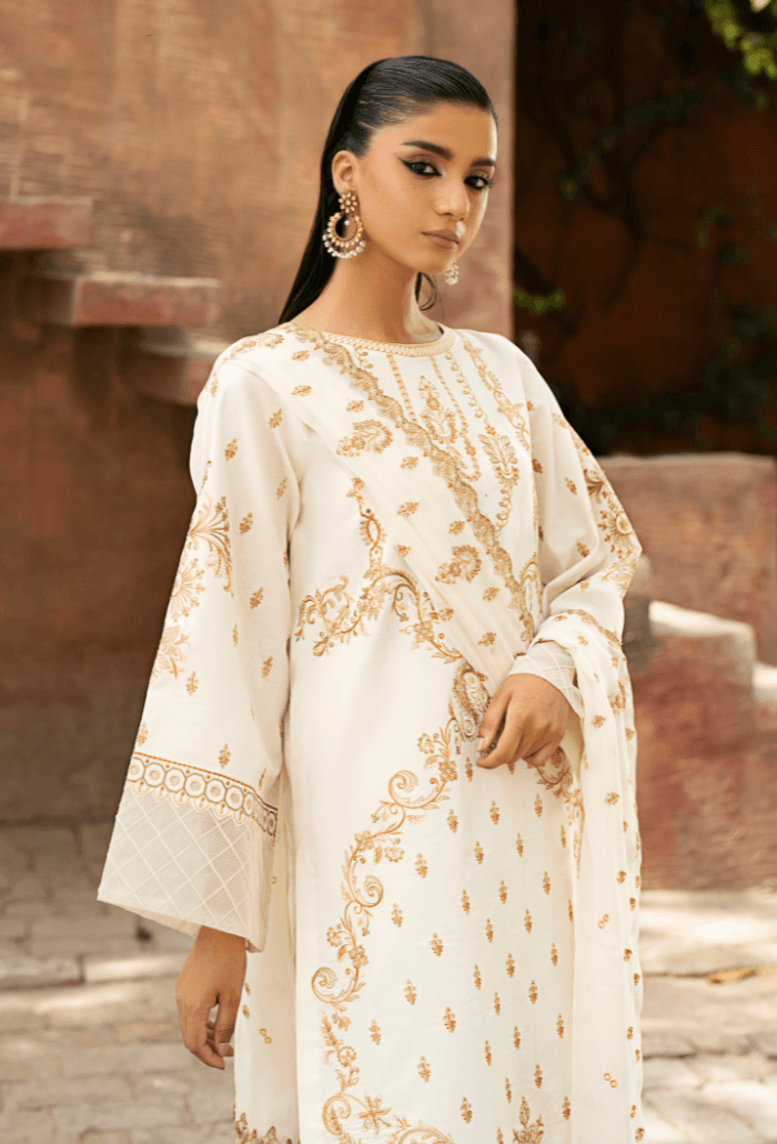 Humdum | Selin Lawn 25 | Selin - D02 by Maria Faisal - Registered Vendor of : Humdum - type : Ladies Clothes - 100% original wedding dresses