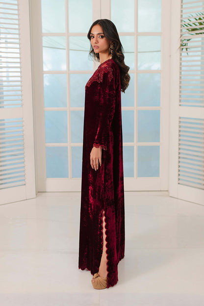 Mina Hasan | Signature Pret | Saeeda - Luxury Dress - available at Maria Faisal in UK and USA.