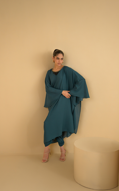 Sana Abbas | La Fiesta |Lira - Luxury Dress - available at Maria Faisal in UK and USA.
