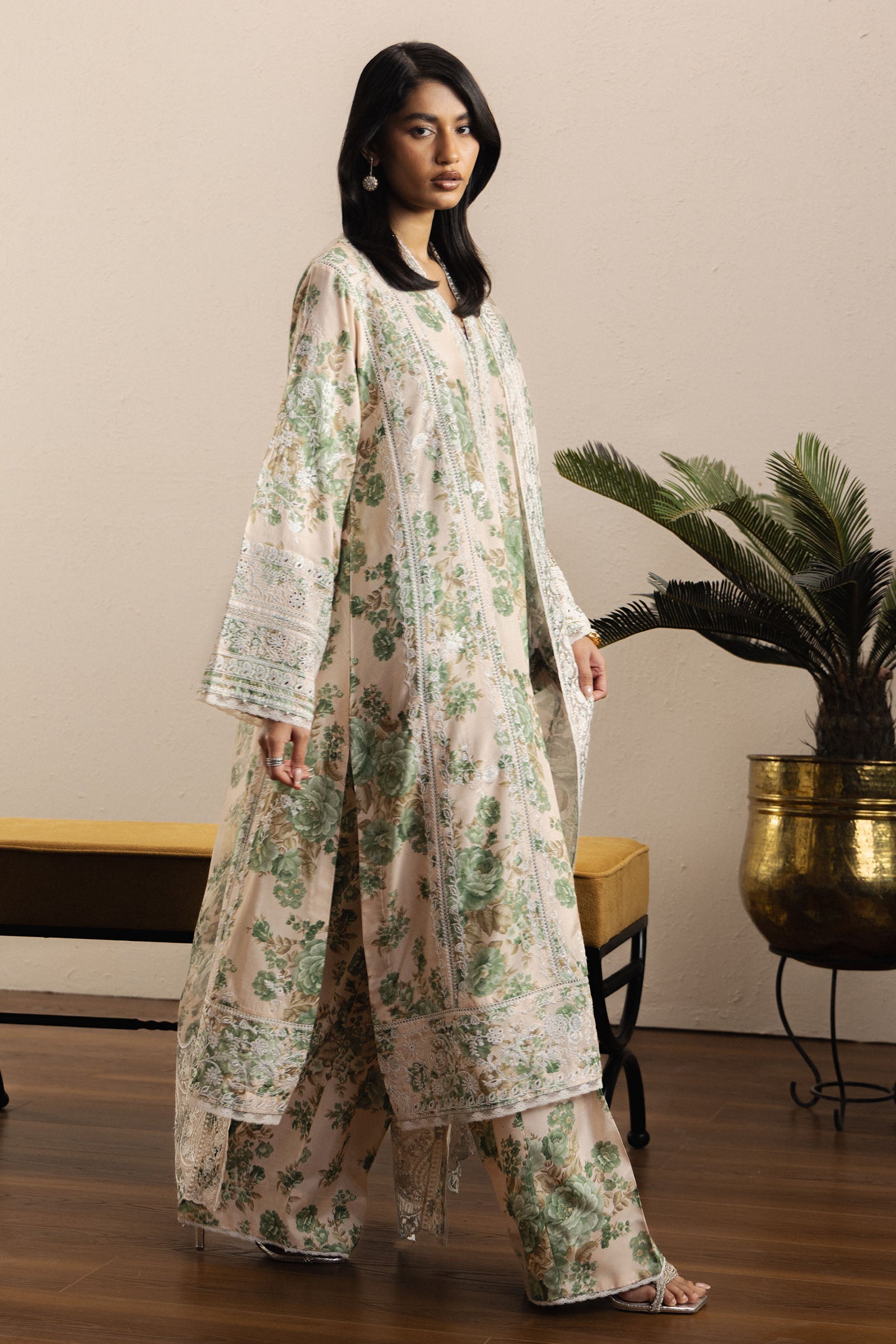 ZaraShahJahan | SS26 | Husnara - Festive Dress - available at Maria Faisal in UK and USA