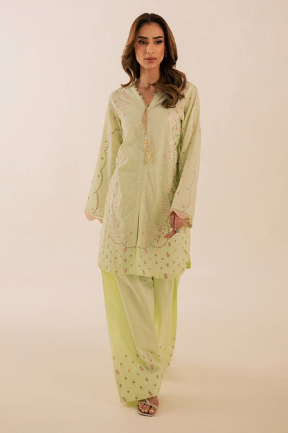 Nureh | Shades of Summer | NP-671 - Luxury Dress - available at Maria Faisal in UK and USA.