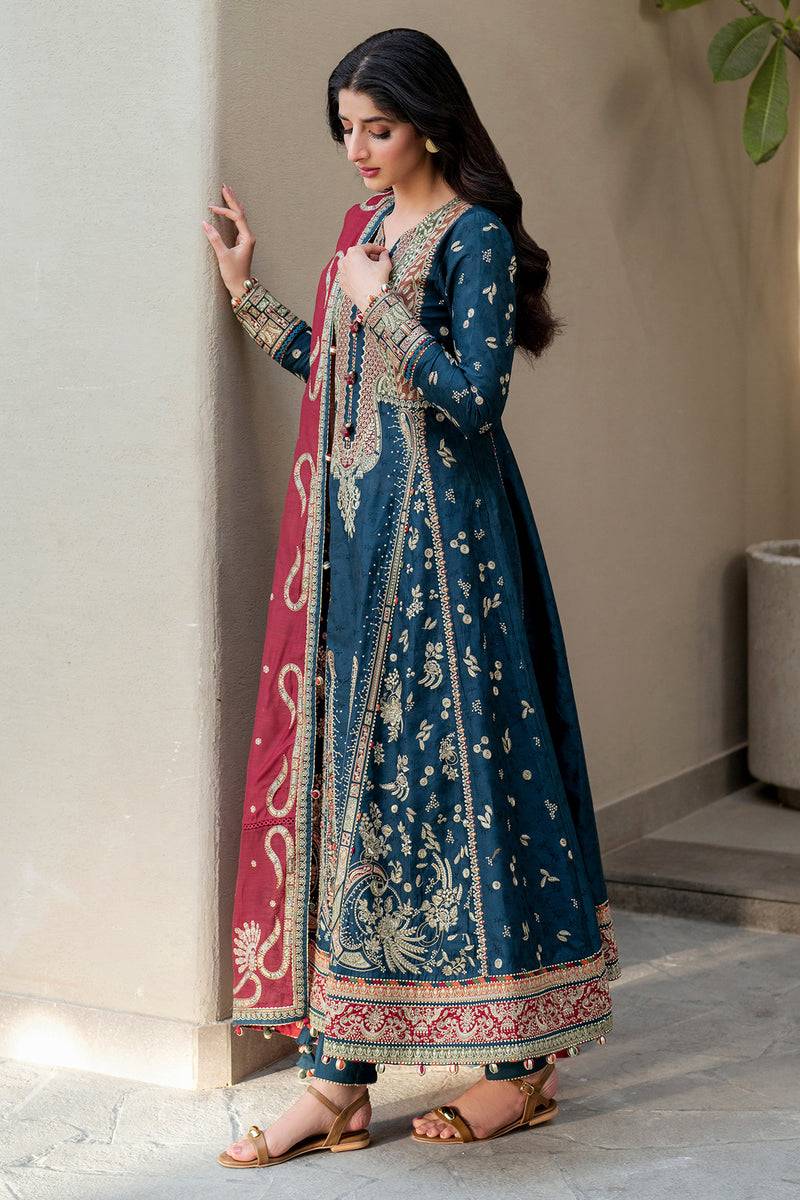 Jazmin | Shahkaar Luxury Lawn 25 | SL25-D3 by Maria Faisal - Registered Vendor of : Jazmin - type : Ladies Clothes - 100% original wedding dresses