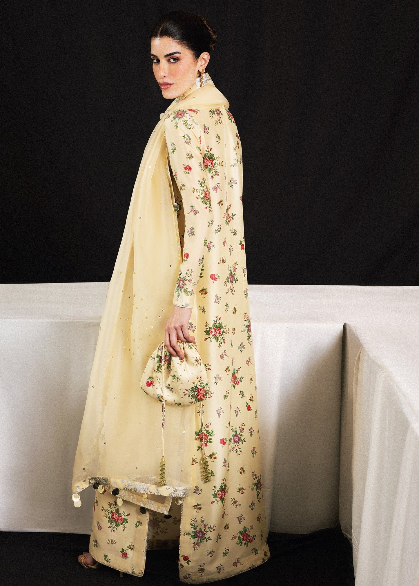 Hussain Rehar | Luxury Pret 26 | Vera - Luxury Dress - available at Maria Faisal in UK and USA.