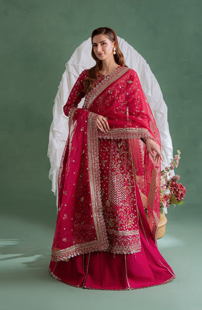 Eleshia | Zarin Wedding Formals 26 | Meher - Wedding Dress - available at Maria Faisal in UK and USA.