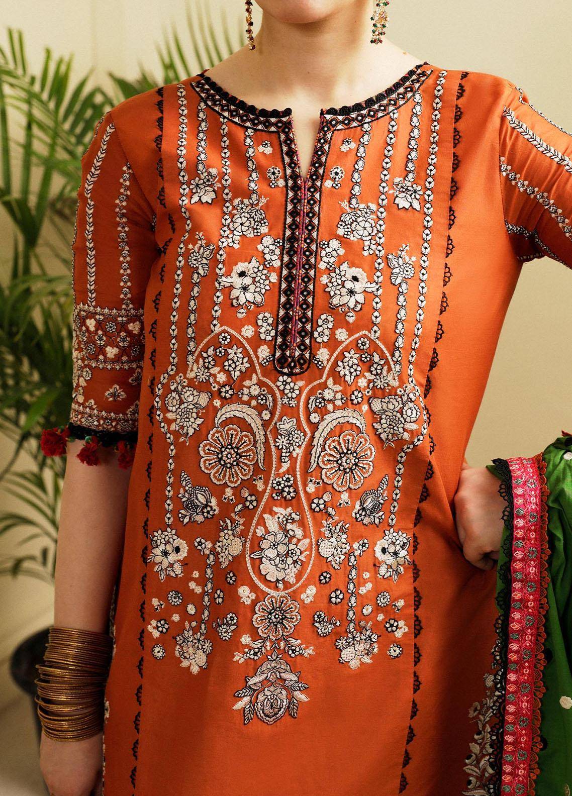 Hussain Rehar | Embroidered Lawn | STAR DUST by Maria Faisal - Registered Vendor of : Hussain Rehar - type : Ladies Clothes - 100% original wedding dresses