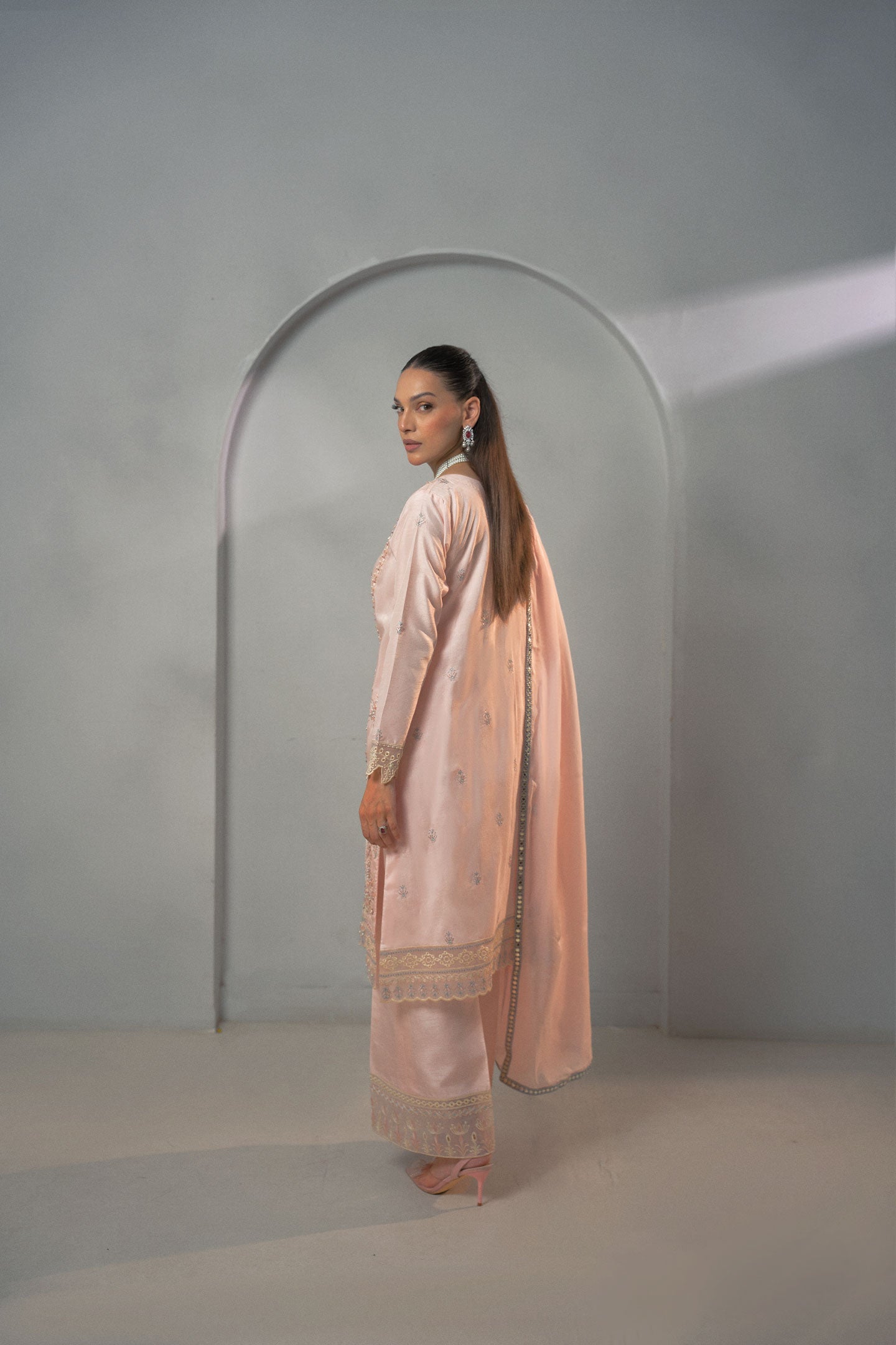 Fozia Khalid | Dilkash Festive Wear 25 | Mira - Formal Dress - available at Maria Faisal in UK and USA.