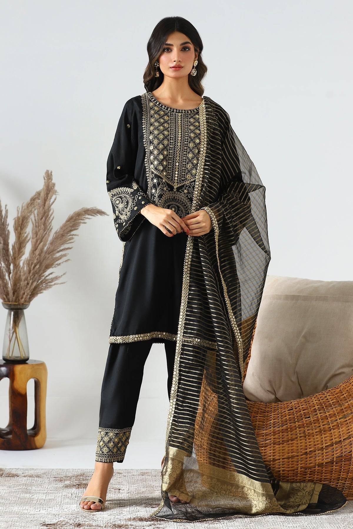 Charizma | Festive Pret | CMA-3-68 by Maria Faisal - Registered Vendor of : Charizma - type : Ladies Clothes - 100% original wedding dresses