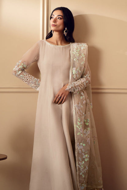 Baroque | Luxury Pret 25 | EMBROIDERED CHIFFON PR-893 - Ladies Clothes - Maria Faisal
