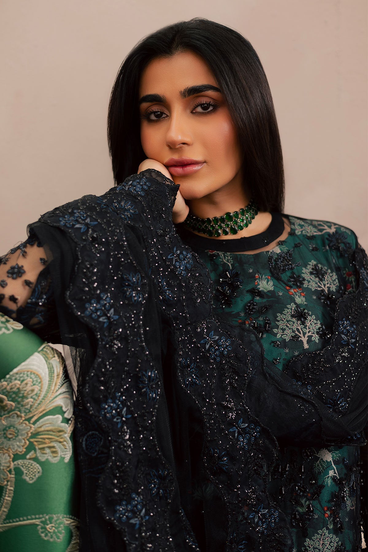 Nureh | Wedding Formals | FP-150 - Wedding Dress - available at Maria Faisal in UK and USA.
