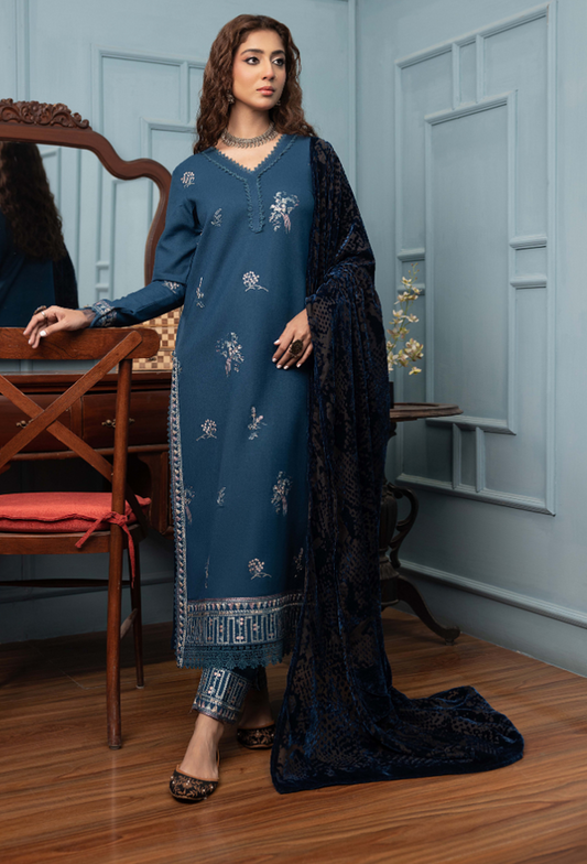 Humdum | Zouq 25 | D04 - Ladies Clothes - Maria Faisal
