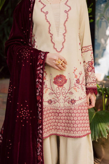 Nureh | Exclusive Leather Peach | NE-181 - Casual Dress - available at Maria Faisal in UK and USA.