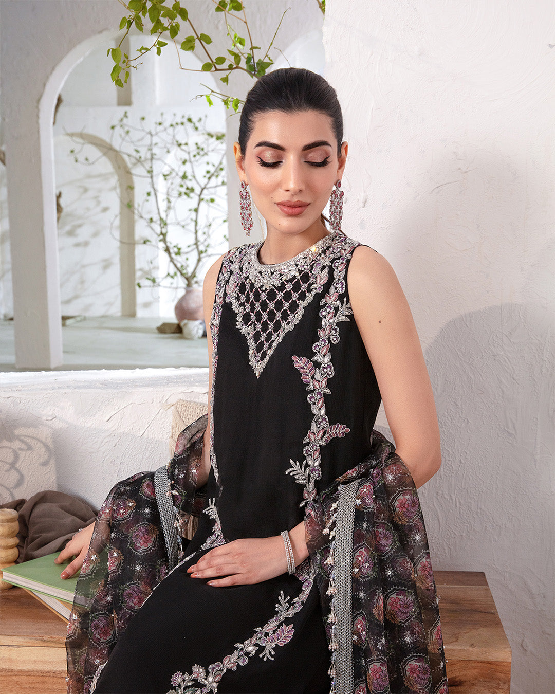 Faiza Saqlain | Lenora Luxury Pret | Cherine - Waniyas