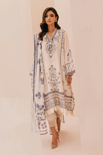Mina Hasan | Signature Pret | Blue Hue - Luxury Dress - available at Maria Faisal in UK and USA.