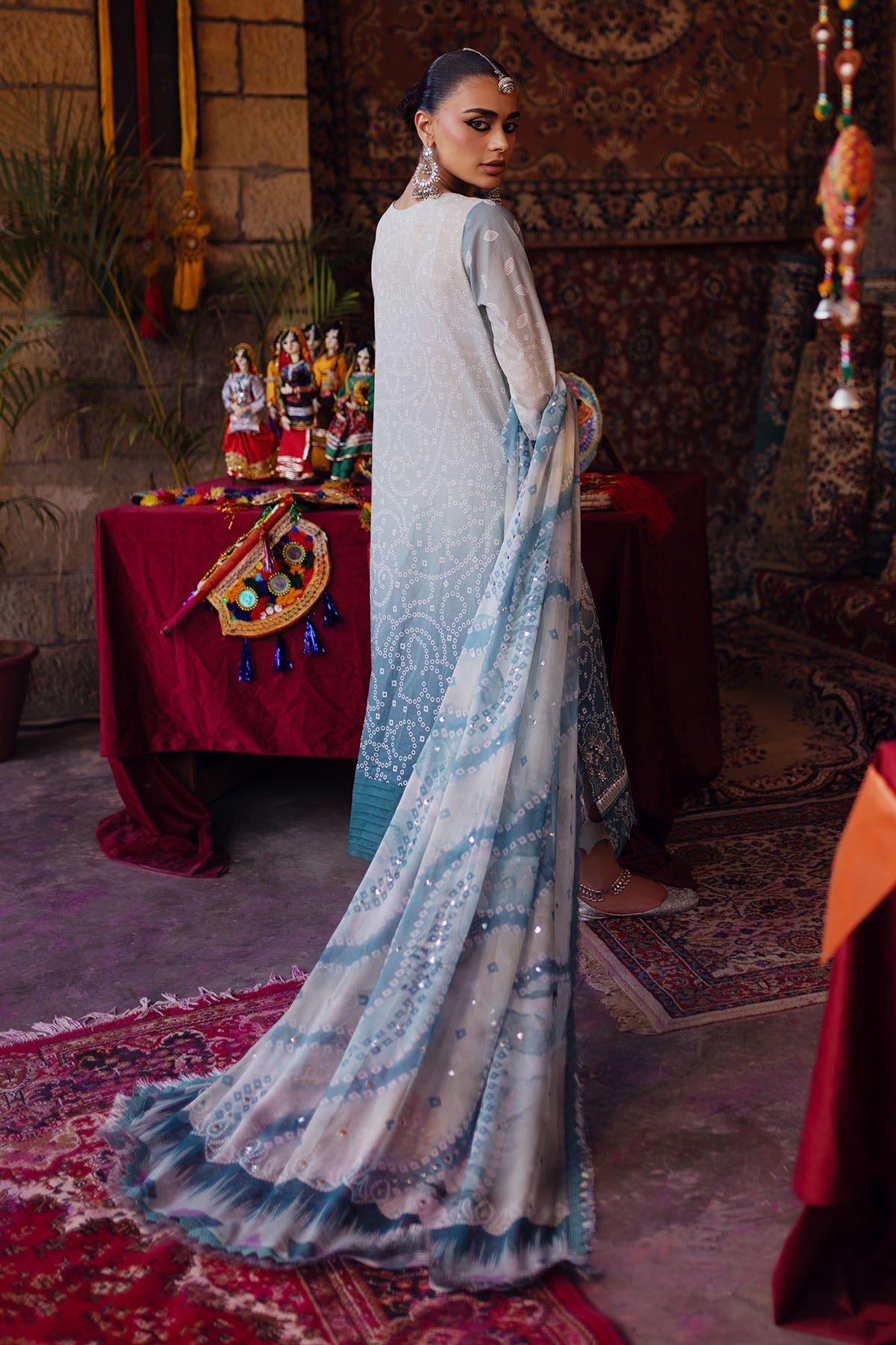 Nureh | Bazaar Lawn | NS-130 - Ladies Clothes - Maria Faisal