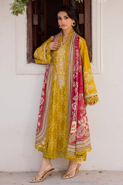 Nureh | Rania Prints | NR-01 - Casual Dress - available at Maria Faisal in UK and USA.