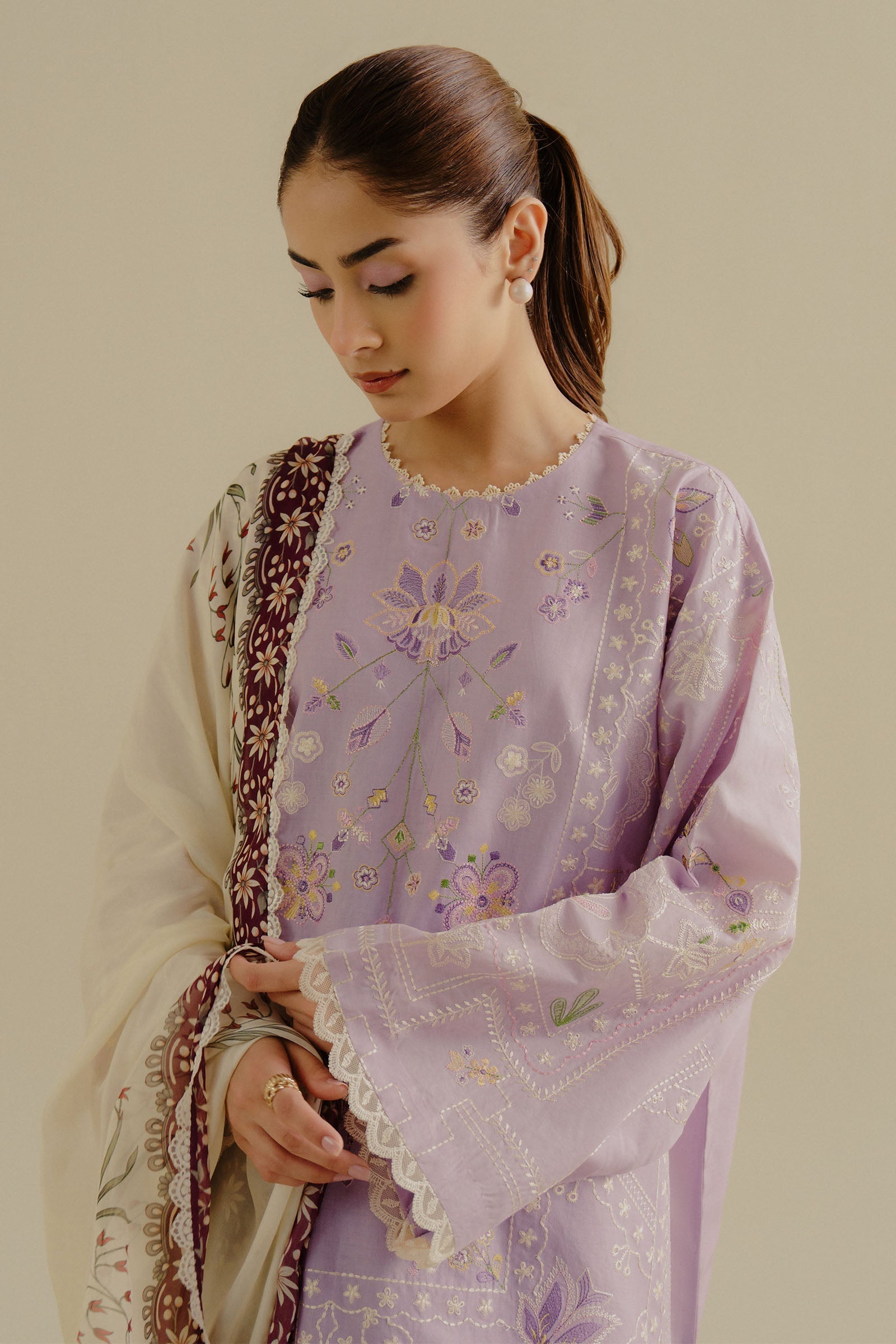 Zara Shahjahan | Coco Lawn 25 | Nyssa-10B - Ladies Clothes - Maria Faisal