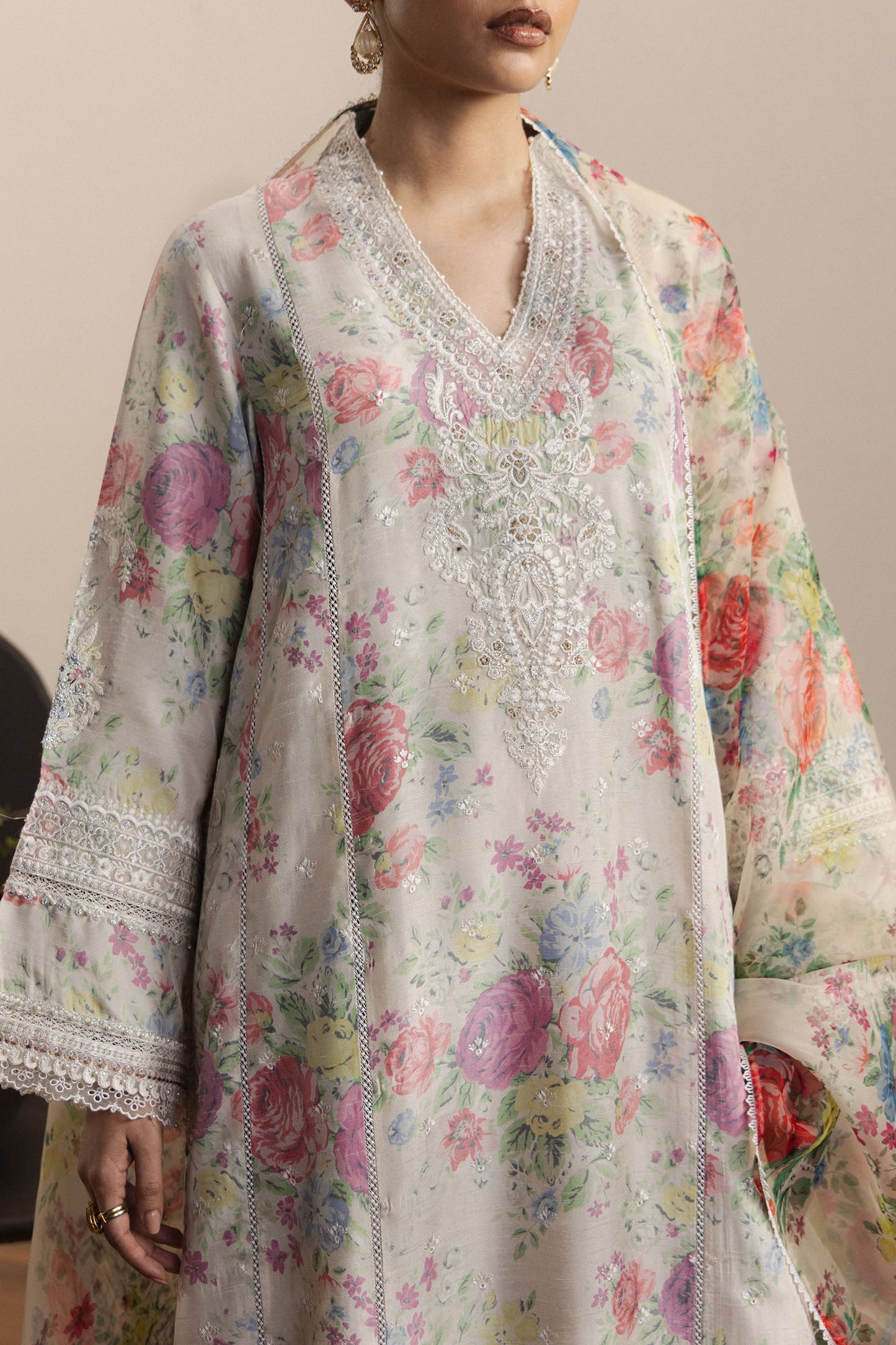 ZaraShahJahan | SS26 | Meherbaan - Festive Dress - available at Maria Faisal in UK and USA