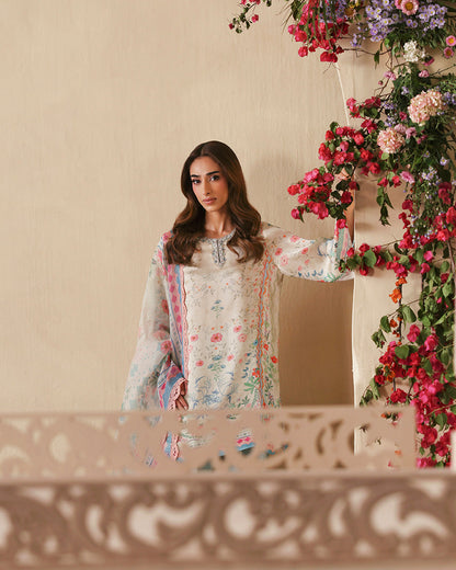 Faiza Saqlain | Serina Luxe | Edra - Formal Dress - available at Maria Faisal in UK and USA.