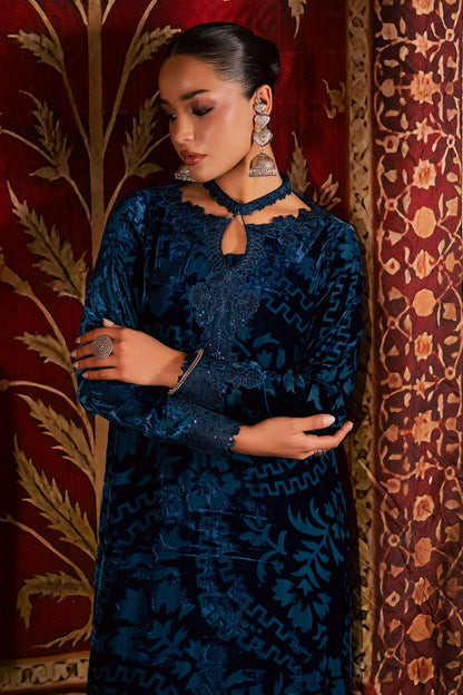 NU2-188 – authentic Pakistani dress from the Ballerina Winter 25 collection for women in the UK