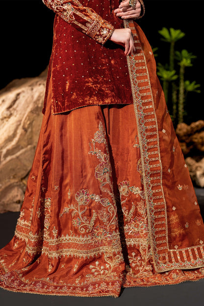 Naqshi | Makhmal 24 | Amber - Ladies Clothes - Maria Faisal