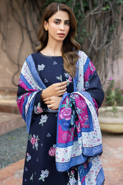 Farasha | Eminence Khaddar 25 | Rowen - Casual Dress - available at Maria Faisal in UK and USA.