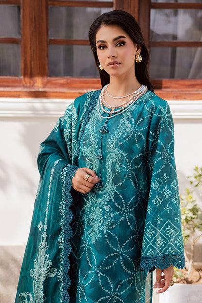 Nureh | Rania Prints | NR-04 - Casual Dress - available at Maria Faisal in UK and USA.