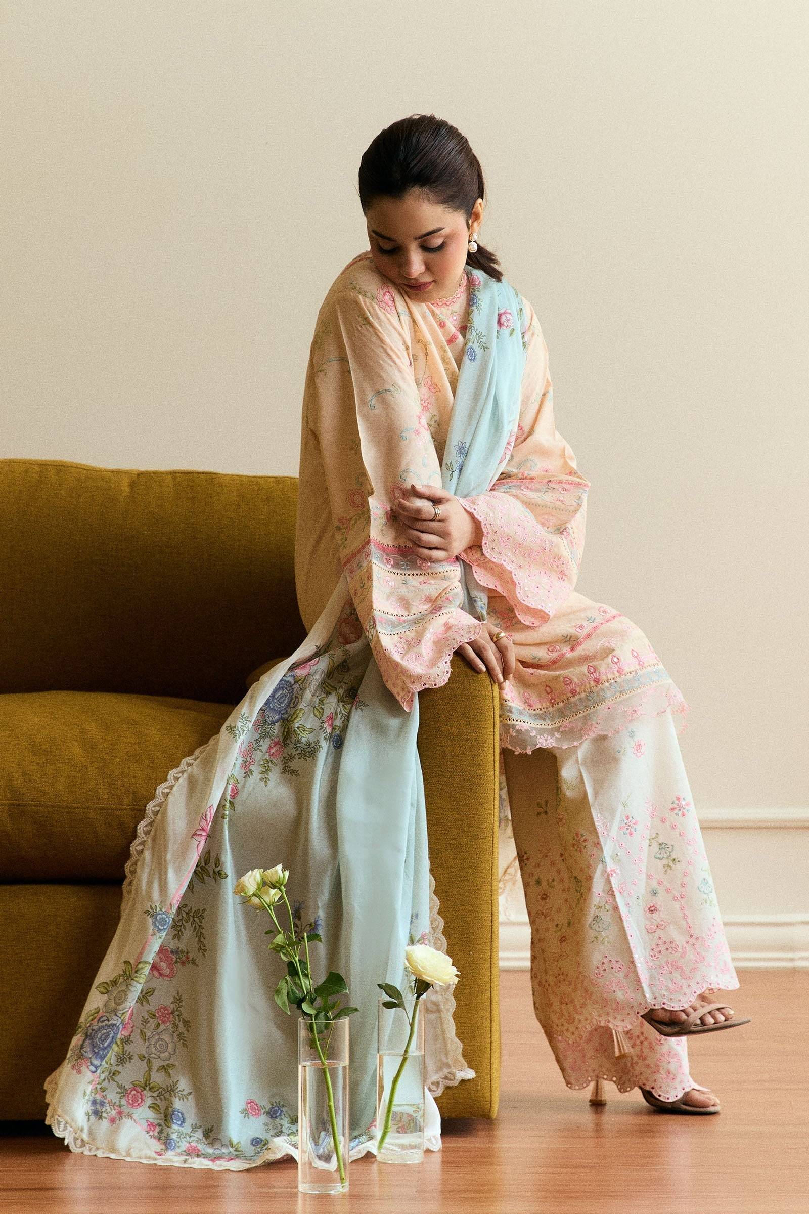 Zara Shahjahan | Coco Eid Edit | Lumen-D7 by Maria Faisal - Registered Vendor of : Zara Shahjahan - type : Ladies Clothes - 100% original wedding dresses