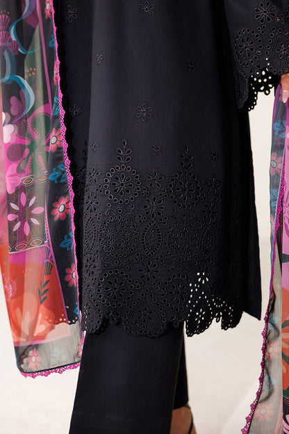 Farasha | Summer Melody 26 | DARK DESIRE - Casual Dress - available at Maria Faisal in UK and USA.