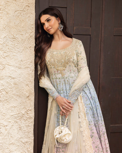 Faiza Saqlain | Zinnia Lawn 25 | Freesia by Maria Faisal - Registered Vendor of : Faiza Saqlain - type : Ladies Clothes - 100% original wedding dresses