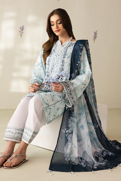 Baroque | Luxury Summer Pret | UF-4422 - Luxury Dress - available at Maria Faisal in UK and USA.