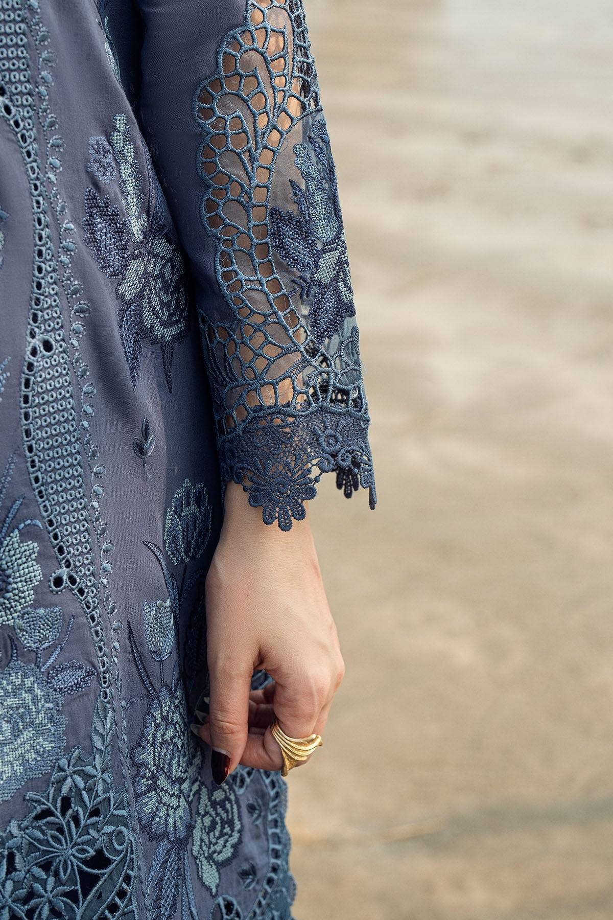 Nureh | Khuwab Luxury Lawn | NE-146 by Maria Faisal - Registered Vendor of : Nureh - type : Ladies Clothes - 100% original wedding dresses