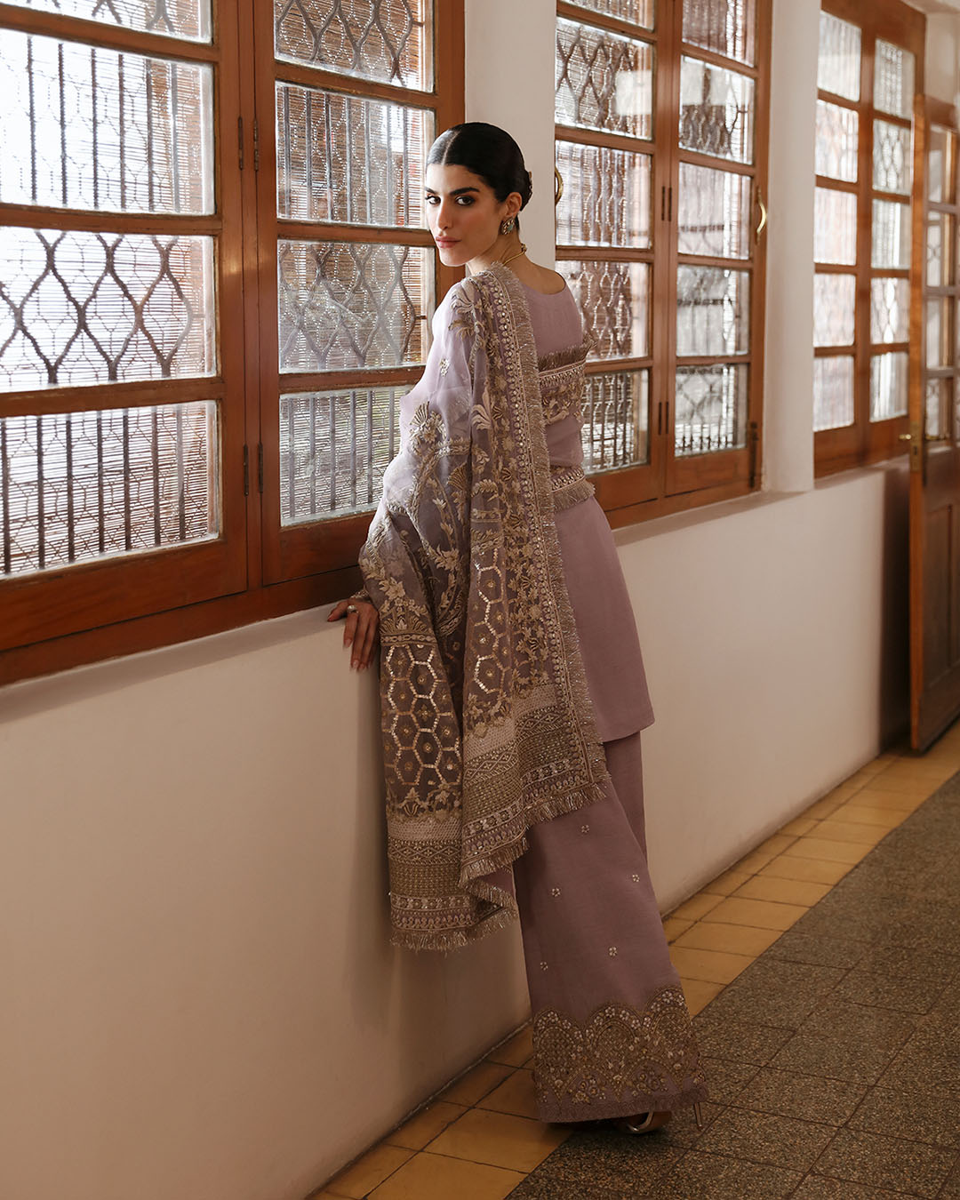 Faiza Saqlain | Mehermah Luxe Formals | Aurene - Wedding Dress - Maria Faisal