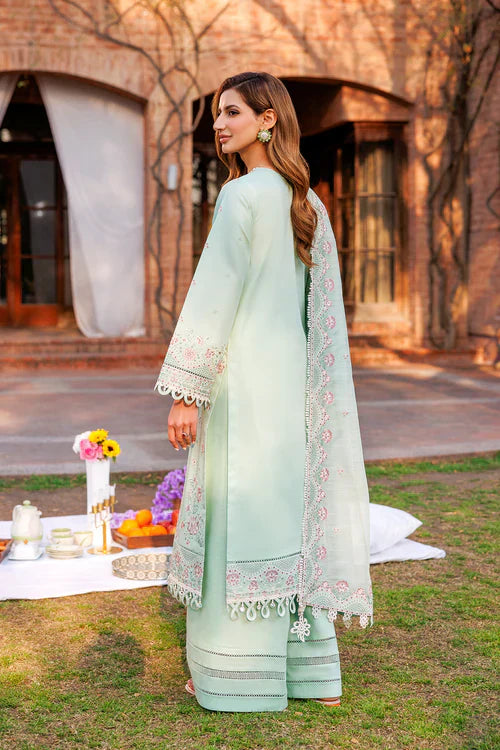 Farasha | Kaavish Lawn 24 | WHISPER MINT - Waniyas